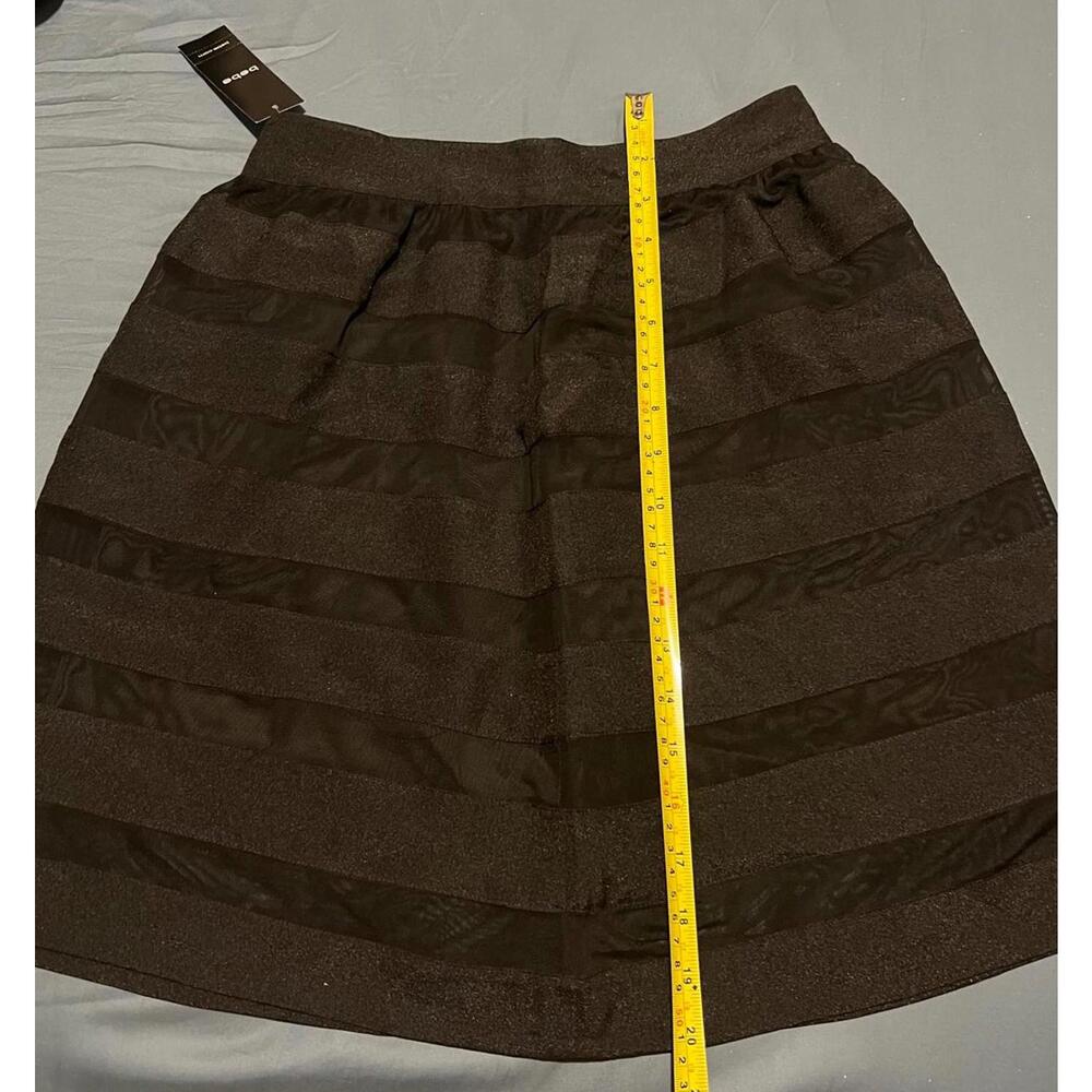 Bebe black skirt size 2 - Picture 6 of 8